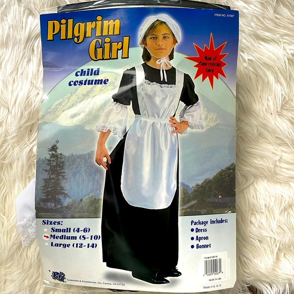 Pilgrim Girl Costume